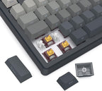 Redragon K729 PRO 80% Wireless Gasket RGB Gaming Keyboard, 3-Mode TKL Mechanical Keyboard w/Knob Control, Gradient PBT Keycaps, Hot-Swap South-Facing Socket & 5-Layer Dampener, Custom Silent Switch