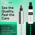 Sparkle Anti-Reflective Lens Cleaner Spray kit | (1) 2oz Glasses Cleaner Spray + (1) Microfiber Cloth for Eyeglasses, Sunglasses, Lenses, Screens and Camera Cleaning Kit (2 Piece Set)