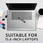 Gadpiparty Acrylic Keyboard Cover Clear Waterproof Laptop Keyboard Protector Computer Mechanical Keyboard Accessories 15.6 Inch