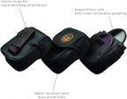 Tide Optics Filter Pouch | Holds 5 Filters Up to 86mm | Durable Protective Case Bag for Photography Camera Filters | Water & Dust Resistant…