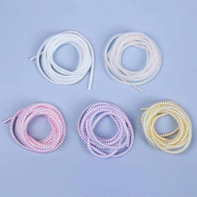Spiral Cable Protector, 1.5m (4.92ft), Purple