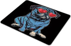 Square Mouse Pad Cool Dog with Sunglasses-1,Gaming Mouse Pads for Desk,Soft Computer Waterproof Non-Slip Mouse Mat