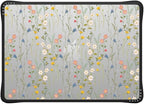 CASETiFY Impact MacBook Air 13.6" (M2-M4) Case [Cushioned Impact Corners/Scratch-Resistant/Anti-Slip Grip] - Dreamy Floral Pattern - Clear Black
