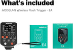 AODELAN TTL HSS 1/8000s Wireless Flash Remote Trigger Compatible for Sony Camera; Replace P-rofoto Air Remote TTL-S