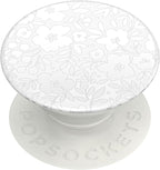 PopSockets Phone Grip with Expanding Kickstand, Adhesive Grip, Cute PopSockets - Blanc Fresh