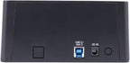 StarTech.com Dual-Bay USB 3.0 to SATA and IDE Hard Drive Docking Station, USB Hard Drive Dock, External 2.5/3.5" SATA III/IDE, SSD/HDD Docking Station, Hot-Swap Drive Bays, Top-Loading (UNIDOCKU33)