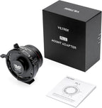 VILTROX PL-L Lens Mount Adapter Ring Compatible with PL Lens to L Mount Camera Panasonic S1 S1R S1H S5/Leica SL SL2 CL TL/Sigma FP DSLR Cameras, with Two caps, Detachable Ring Base