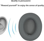 Replacement Ear Pads Cushions for Beats Studio（B0501、B0500），Beats Studio 2 & Studio 3 Wired & Wireless Headphones, Earpads with Soft Protein Leather, Noise Isolation Memory Foam - Grey (Titanium)
