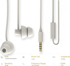 MAXROCK Sleeping Headphones, in-Ear Soundproof Earplug Soft Earbuds with Mic Noise Cancelling Sleep Earphones Earpods for Side Sleeper, Insomnia, Snoring, Air Travel, Bedtime Listening… (White)
