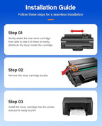 KingKJ H815 S2810 Black Toner Cartridge 2-Pack High Yield Replacement for Dell 593-BBMF 593-BBML Toner Cartridges Compatible with Dell H815 S2810dn H815dw S2815dn Laser Printer Ink All-in-One Copier