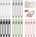 20pcs Data Cable Organizer, 2025 New Silicone Cable Ties Cable Management Organizer, 106mm Reusable Cord Organizer, Colorful Wire Organizers for Cords (20)