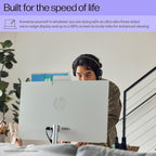 HP 27 Ultra 7 Business All-in-One Desktop, 27" FHD Touch, Intel 12 Cores Ultra 7 155U (Beats Intel i7-1355U), 32GB DDR5 RAM, 1TB SSD, Wireless KB & Mouse, Wi-Fi 6, Windows 11 Pro