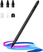 Stylus Pen for iPad(2025-2018),13 mins Fast Charge Pencil with Tilt Sensitivity and Palm Rejection for iPad A16/10/9/8/7/6,Air 13"/11"/M3/M2/5/4/3,Pro 11"/13"/12.9"/M4/M2/M1,Mini 7/6/5,Black