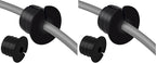 Cable Routing Kit for Starlink for 1 inch Wall Hole, Wall Bushing Grommet, Starlink Accessories, Silicone Cable Wall Pass, Starlink Anti-Slip Wall Grommets for Cables (1 inch) 2 Pcs (Pack of 2)