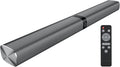 Sound Bar, 80W Soundbar with Bluetooth/ARC/Opt/AUX Connect, with Volume Boost, 3 Equalizer Modes, 2 in 1 Detachable Soundbar for TV/PC/Gaming/Projectors