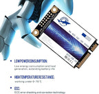 Dogfish SSD Msata 128GB Internal Solid State Drive Mini Sata Disk Drive High Performance Hard Drive for Desktop Laptop Notebook (MSATA, 128GB)