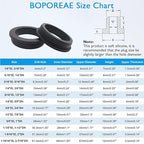 15 Pcs 5/8" Drill Hole, 1/4" ID Silicone Rubber Grommets for Wiring, Automotive Firewall Hole Plug, Small Top Hat Metal Wall Drywall Grommets for Vinyl Tubing in Hydroponic Irrigation System