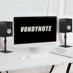 Set of 2 Desktop Studio Monitor Speaker Stands Bookshelf Speaker Stands