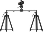 ZEAPON AXIS 80 Pro AXIS Multi-axis Motorized Camera Slider, 31''/ 80cm Professional DSLR Dolly Carbon Fiber Electric Track, Pan Heads for 360° Panoramic Time-Lapse Follow Focus Photography
