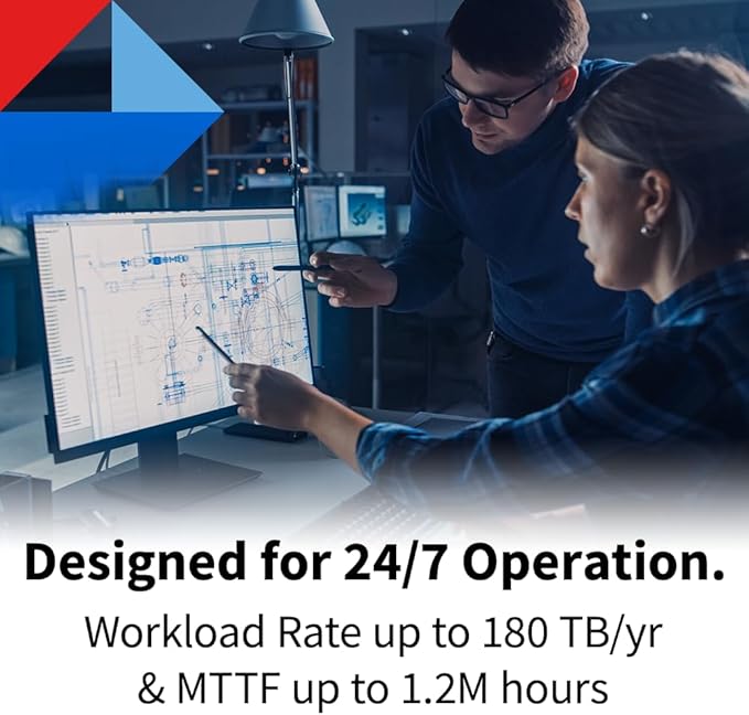 Toshiba N300 20TB NAS 3.5-Inch Internal Hard Drive - CMR SATA 6 GB/s 7200 RPM 512 MB Cache - HDWG62AXZSTA