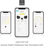 Technics Premium Hi-Fi True Wireless Bluetooth Earbuds with Advanced Noise Cancelling, 3 Device Multipoint Connectivity, Wireless Charging, Hi-Res Audio + Enhanced Calling - EAH-AZ80-K (Black)