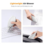K&F CONCEPT Air Blower, with Long Nozzle/Short Nozzle Switch Design, Single Air Intake Camera Lens Blower, for Digital SLR Lens Sensor LCD Screens Musical Instruments Keyboards Telescope Filters