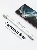 CableCreation USB C to 3.5mm Audio Adapter, Type C to Headphone Adapter, USB C to Aux 24bit/96kHz HiFi DAC Cable for iPhone 16 15 Pro Max/15 Pro/15 Plus, iPad, Galaxy S24 S23 Ultra, Pixel 9, 0.33 ft