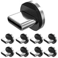 Magnetic Connector Tips Head for Type C Android Devices (9 Pack), Magnetic Phone Cable Adapter