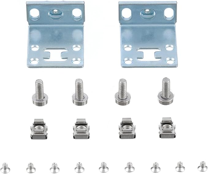 Rack Mount Kit for 17.3 Inch Juniper Switches Rack Ears for Juniper EX2200/EX2300