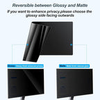 [3-Pack 24 Inch Privacy Screen for Monitor Computer Screen Privacy Filter for 16:9 Widescreen Monitor Desktop PC Anti-Glare Protector and Blue Light UV-Blocking