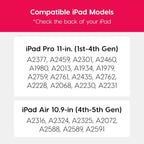 Astropad Rock Paper Pencil v3.0 – 2025 Upgraded Version – Paper Screen Protector for 11" iPad Pro (Gen 1-4) or 10.9" iPad Air (Gen 4-5) + Apple Pencil Tips Replacement 2 Pack – Compatible with Apple Pencil 1st/2nd Gens and Pencil Pro