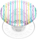 PopSockets Translucent Phone Grip with Expanding Kickstand, PopSockets for Phone, Adhesive Grip, Translucent PopGrip - Translucent Colorblock