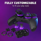 PDP Victrix Pro BFG Wireless Gaming Controller for Playstation 5 / PS5, PS4, PC, Modular Esports Gamepad, Remappable Buttons, Customizable Triggers/Paddles/D-Pad/Fightpad, PC App, Black