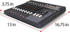 G-MARK MR80S Audio Mixer Interface USB Bluetooth Mixing Console 8 Channel 48V Phantom Power Sound Board Music Reverb For PC Stage DJ Studio Sound Controller Analog Mixer
