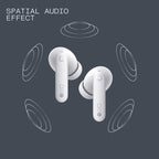 CMF Buds Pro 2 Wireless Earbuds, Hi-Res Audio with LDAC, 50 dB Hybrid Noise Cancelling Earbuds, Ultra Bass Technology, Bluetooth 5.3, 43H Play Time with Charging Case, 6 HD Mics Headphones, Light Grey