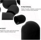 Gatuida 30pcs Stylus Replacement Tips, Rubber Stylus Tips Replacement Covers for Touch Screen Pens,6mm