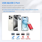 Thkailar USB C Flash Drive 128GB 2 Pack USB Flash Drive with Type C and Type A 3.1 Port USB C Thumb Drive Compatible with Android Phone PC Mac Pro-Transfer Data(Red)