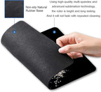 Square Mouse Pad, Colorful Stylish Bulldog Mouse Pad, Mouse Mat Square Waterproof Mouse Pads Non-Slip Rubber Base MousePads for Office Laptop