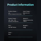 Car Phone Holder Wireless Car Charger, 15W Fast Charging Auto Sensing Clamping Phone Holders for Your Car Vent 360 Adjustable Car Mount for iPhone 16 15 14 13 12 Pro Max, Samsung Glaxy Series