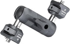 FANAUE Mini Articulating Arm Mount Camera Accessories Compatible with 1/4"-20 to 1/4"-20 Connectors (with Locating Pins) Aluminum-Built Arm Offers Flexibility Connectors
