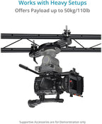 PROAIM Truss/Scaffold Connection Plates – Mitchell Mount. Rigging Adapters for Overhead Shots. for Wall Spreader Rod/Poles/Grids. 360° Swivel Clamps, Robust & Secure - 50kg Payload
