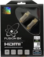 HDMI 2.1 Certified Cable Supports 10K 8K @60Hz and 4K @120Hz Compatible with All TVs, BluRay, Xbox Series X, PS5 (10 Feet)