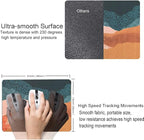 Mouse Pad, Colorful Abstract Mountain Mouse Pads, Square Washable Cloth Personalized Mouse Mat with Design, Gaming Office Home Non-Slip Rubber Base Computer Mousepad