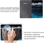 Moon Illuminating The Clear Blue Ocean Design Mouse Pad, Mouse Mat Square Waterproof Non-Slip Rubber Base MousePads for Computer Laptop Men Women Kids