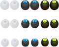 Silicone Replacement Earbud Tips for In-Ear Headphones (Inner Hole 3.8mm-5.1mm) - 9 Pairs, S/M/L