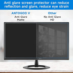 24 Inch Anti Blue Light Screen Protector for Standard or Curved, Eye Protection Anti Glare Screen Protector for 24'' Sceptre/LG/Dell/HP/Acer/ViewSonic/ASUS/Aoc/Samsung Monitor with 16:9 Aspect Ratio