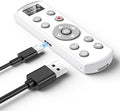 Rechargeable Shutter Release for Nikon AODELAN Wireless Camera Remote Control Compatible with COOLPIX P1000, P1100, P950, B600, A1000, Z50, Z30, Z fc, Z6 II, Z7 II,Z5, Replaces Nikon ML-L7(White)