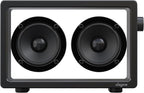 Cassette Portable Bluetooth Speaker, 20W Minimalist Speakers Bluetooth Wireless Loud, HD Powerful Sound and Wide Compatibility V5.3 for Indoor Outdoor - Black