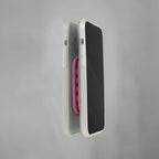 Sonix | Magnetic Silicone Suction Cup Phone Mount for iPhone | Compatible with MagSafe | Soft, Light Pink | Pink Rose
