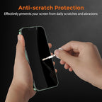 UNBREAKcable 3-Pack Screen Protector for iPhone 14 Plus/iPhone 13 Pro Max, Double Shatterproof Tempered Glass [Easy Installation] [9H Hardness] [99.99% HD Clear] [Case Friendly] for iPhone 6.7 inch